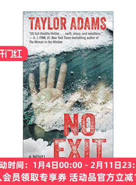 英文原版 No Exit 暂无出口 孤岛无处可逃 Taylor Adams 悬疑与推理小说 英文版 进口英语原版书籍