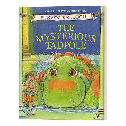 英文原版 The Mysterious Tadpole 25Th Annv 神秘的蝌蚪 儿童英语启蒙图画故事绘本 名家 Steven Kellogg 英文版 进口英语原版书