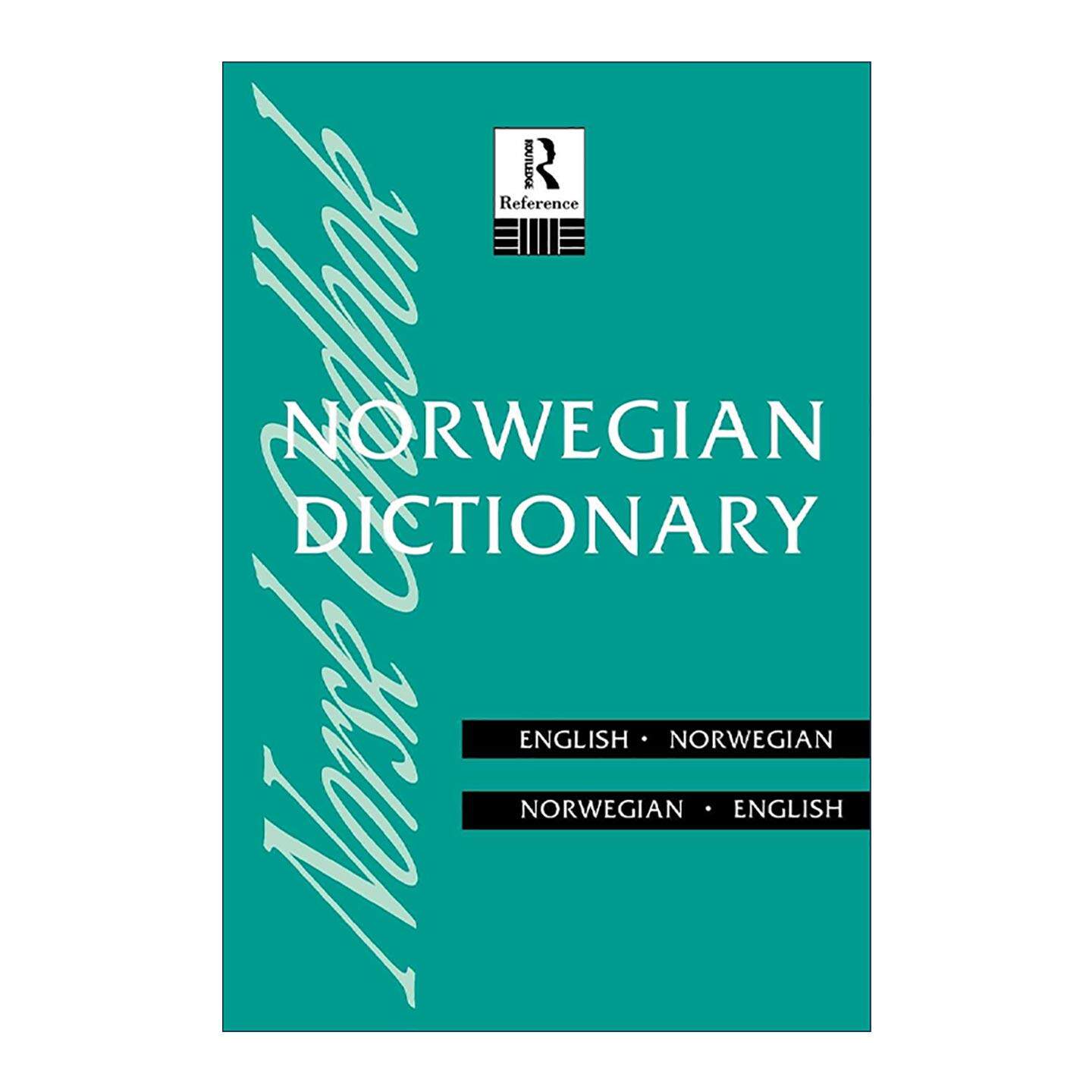 英文原版 Norwegian Dictionary 挪威语 英语 双语字典 英文版 进口英语原版书籍