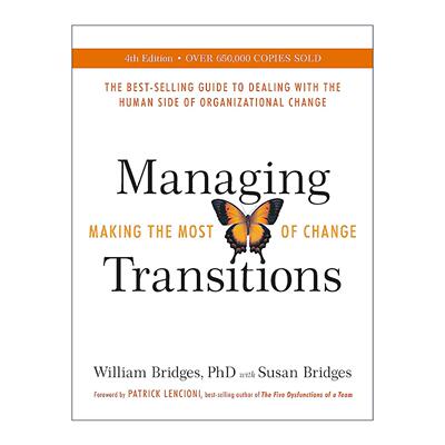 英文原版 Managing Transitions 过渡管理 如何应对组织变革 威廉·布里奇斯 英文版 进口英语原版书籍