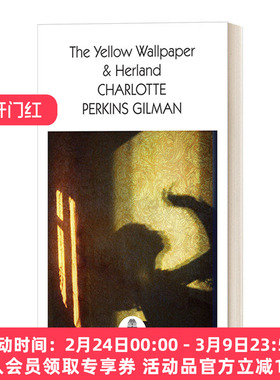 英文原版 The Yellow Wallpaper & Herland 黄色墙纸 她的国 夏洛特 珀金斯 吉尔曼 柯林斯经典系列 新版 英文版 进口英语书籍