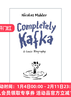 英文原版 Completely Kafka 完整的卡夫卡传记 漫画版 Nicolas Mahler 英文版 进口英语原版书籍