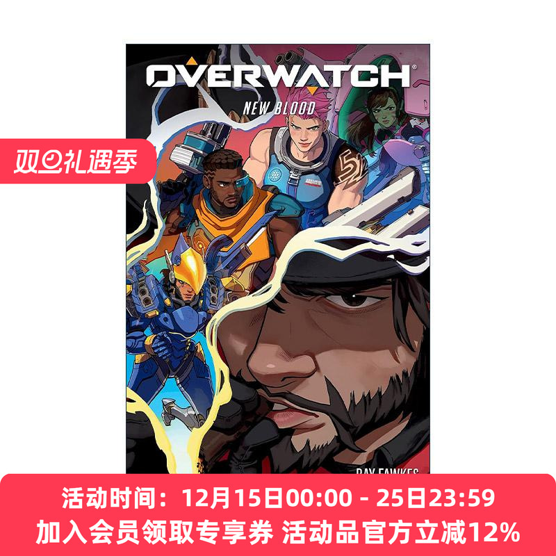 英文原版 Overwatch New Blood 守望先锋 新鲜血液 1-5卷合集 黑马漫画 雷·福克斯 精装 英文版 进口英语原版书籍