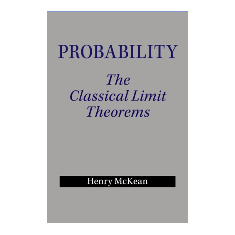 英文原版 Probability 概率论 经典极限定理 Henry McKean 英文版 进口英语原版书籍