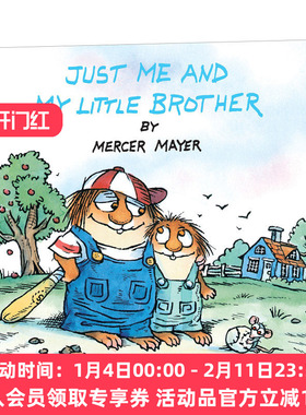 英文原版绘本 Just Me and My Little Brother Little Critter 小怪物系列 我与弟弟 英文版 进口英语原版书籍