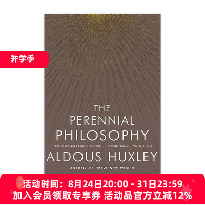 英文原版 The Perennial Philosophy 长青哲学 赫胥黎 英文版 进口英语原版书籍
