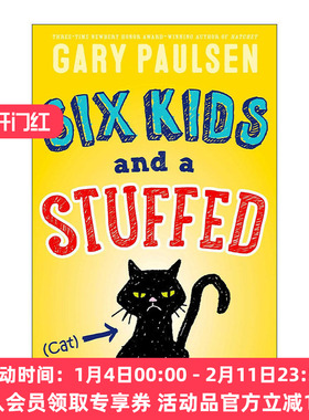 英文原版 Six Kids and a Stuffed Cat 暴风雨之后 盖瑞·伯森 英文版 进口英语原版书籍