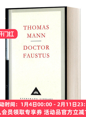 英文原版小说 Doctor Faustus 浮士德博士 托马斯·曼 Everyman精装版 英文版 进口英语原版书籍
