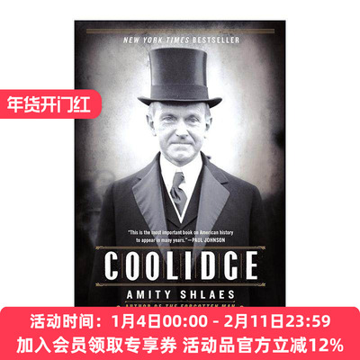 英文原版 Coolidge 柯立芝传 美国经济史专家Amity Shlaes 英文版 进口英语原版书籍