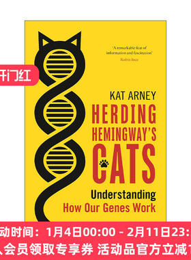 英文原版 Herding Hemingway's Cats 海明威的猫 基因是如何运作的 凯特·阿尼 英文版 进口英语原版书籍