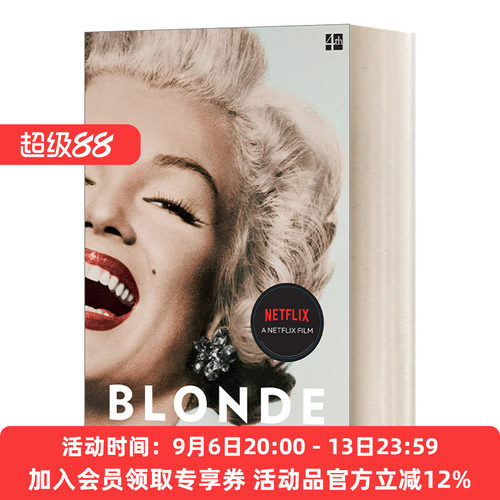 英文原版 Blonde 金发女郎 玛丽莲 梦露传记小说 乔伊斯 卡罗尔 欧茨 英文版 进口英语原版书籍