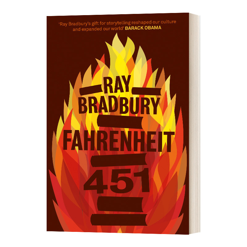 华氏451度 英文原版 Fahrenheit 451 英文版 反乌托邦小说 进口英语原版书籍 可搭美丽新世界 我们 呼吸 时间边缘的女人使女的故事 书籍/杂志/报纸 文学类原版书 原图主图