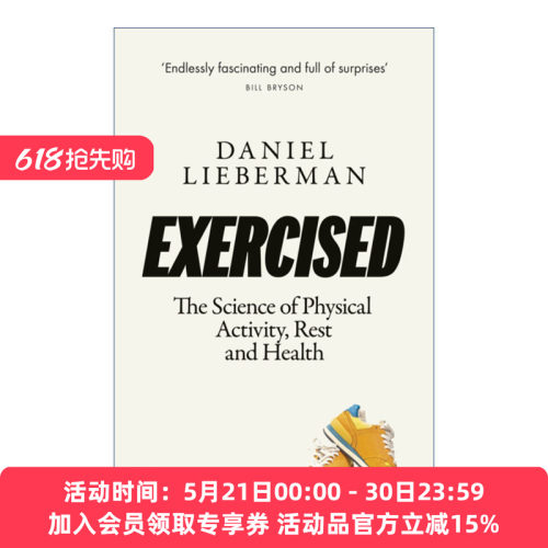 英文原版 Exercised 锻炼 对健身的正确认识 丹尼尔·利伯曼 英文版 进口英语原版书籍