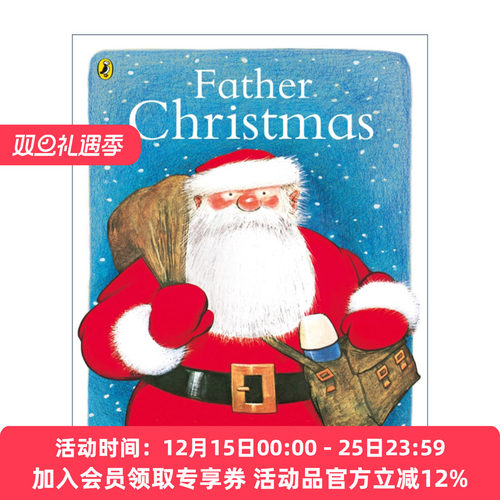 英文原版 Father Christmas 圣诞老人 雷蒙德·布里格斯经典绘本 精装 英文版 进口英语原版书籍