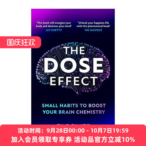 英文原版 The DOSE Effect 提升大脑化学的DOSE效应 改善心理健康 Tj Power 英文版 进口英语原版书籍