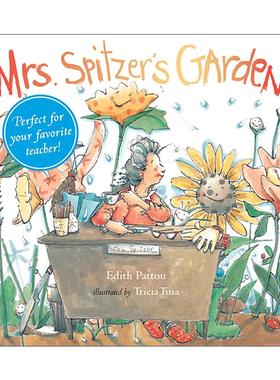 英文原版 Mrs.Spitzer's Garden 斯皮策夫人的花园 精装图画书 英文版 进口英语原版书籍