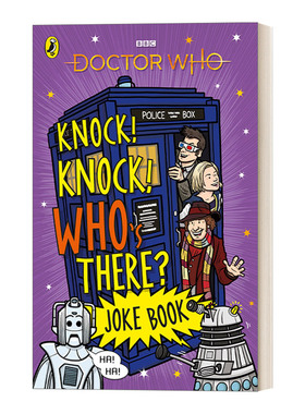 英文原版 Knock  Knock  Who's There? The Doctor Who Joke Book 神秘博士官方笑话书 英文版 进口英语原版书籍