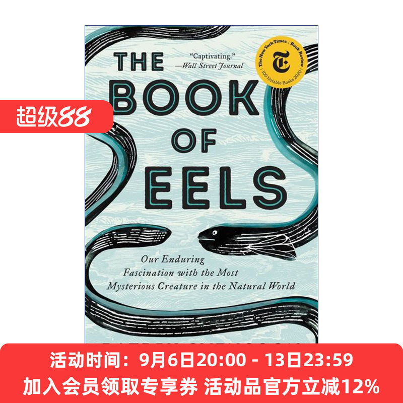鳗鱼的旅行  英文原版 The Book of Eels 一场对目标与意义的探寻 奥古斯特文学奖 英文版 进口英语原版书籍