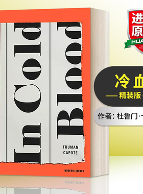 英文原版 In Cold Blood Modern Library 冷血 Truman Capote杜鲁门·卡波特 精装兰登书屋现代图书馆 英文版 进口英语原版书籍