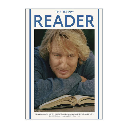 英文原版 The Happy Reader 13 快乐读者杂志第13期 封面人物欧文·威尔逊 午夜巴黎主演 英文版 进口英语原版书籍