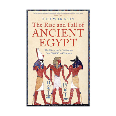 英文原版 The Rise and Fall of Ancient Egypt 古埃及兴衰史 托比·威尔金森 公元前3000年到克里奥帕特拉 英文版 进口英语书籍
