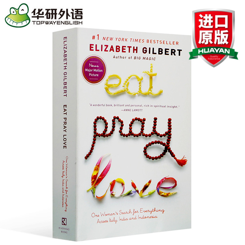 Ò»±²×Ó×öÅ®º¢ Ó¢ÎÄÔ°æ Eat Pray Love ÃÀʳ Æíµ»ºÍÁµ°® ȫӢÎİæÍ¬ÃûµçÓ°ÔÖøÐ¡Ëµ Elizabeth Gilbert ÒÁÀòɯ°× Õý°æ½ø¿ÚÓ¢ÓïÊé¼®