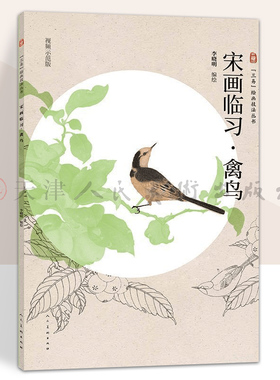 【视频解析】宋画临习 禽鸟 三易绘画技法丛书孙其峰画集教学笔记图例范本步骤解析美术初学传统国画写意牡丹花卉禽鸟入门