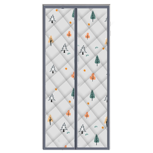 棉门帘冬季家用防风防寒保暖挡风加厚磁吸隔断挂帘保温隔音帘子