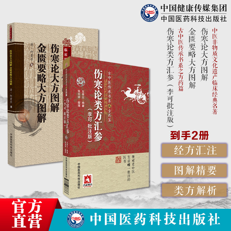 伤寒论大方图解金匮要略大方图解中医临床名著清何贵孚伤寒金匮大方图解伤寒论类方汇参李可批注版古中医传承学堂方药篇左季云经方
