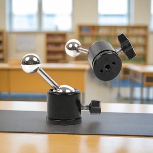 双球头金属小云台17mm圆球360度旋转悬臂手机平板夹支架直播i配件