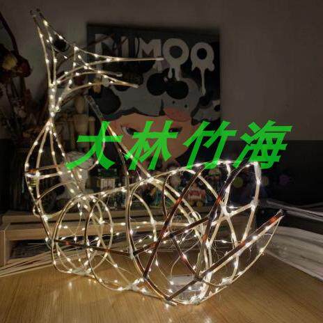 锦鲤鱼灯兔子灯光滑竹蔑灯笼风筝竹条自制手工灯笼DIY竹蔑材料