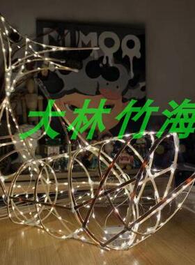 锦鲤鱼灯兔子灯光滑竹蔑灯笼风筝竹条自制手工灯笼DIY竹蔑材料