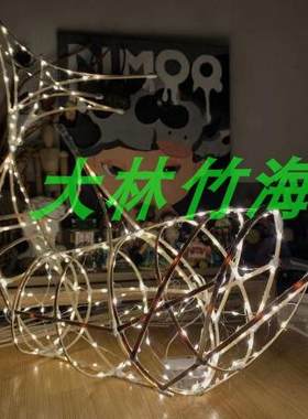 锦鲤鱼灯兔子灯光滑竹蔑灯笼风筝竹条自制手工灯笼DIY竹蔑材料