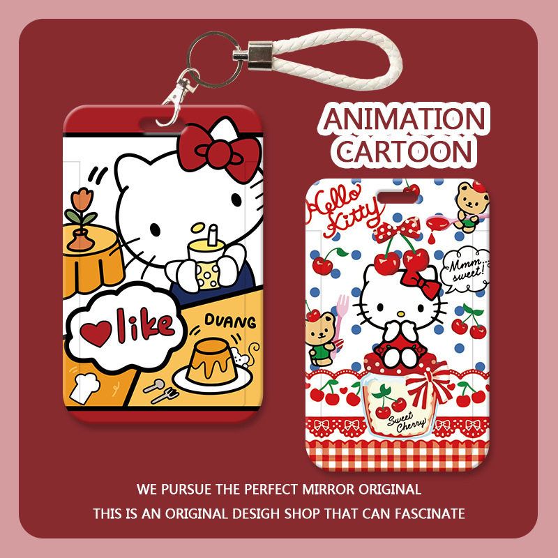 hellokitty凯蒂猫学生公交饭卡套