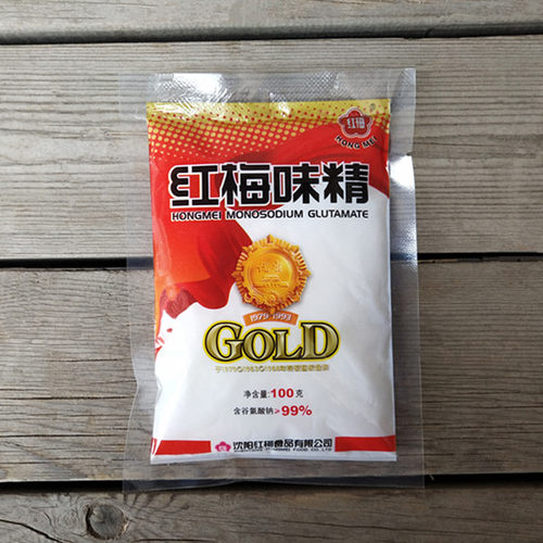 红梅味精100克炒菜炖菜调料小袋装烹饪调味品满十袋起包邮