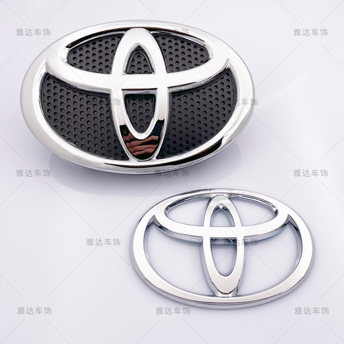 08-19年RAV4荣放车标 丰田RAV4荣放前中网标 车头标4WD英文车标贴
