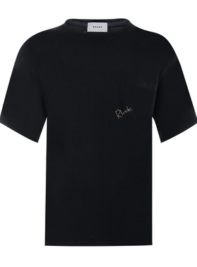 rhude胸前小Logo刺绣短袖T恤男士夏XY