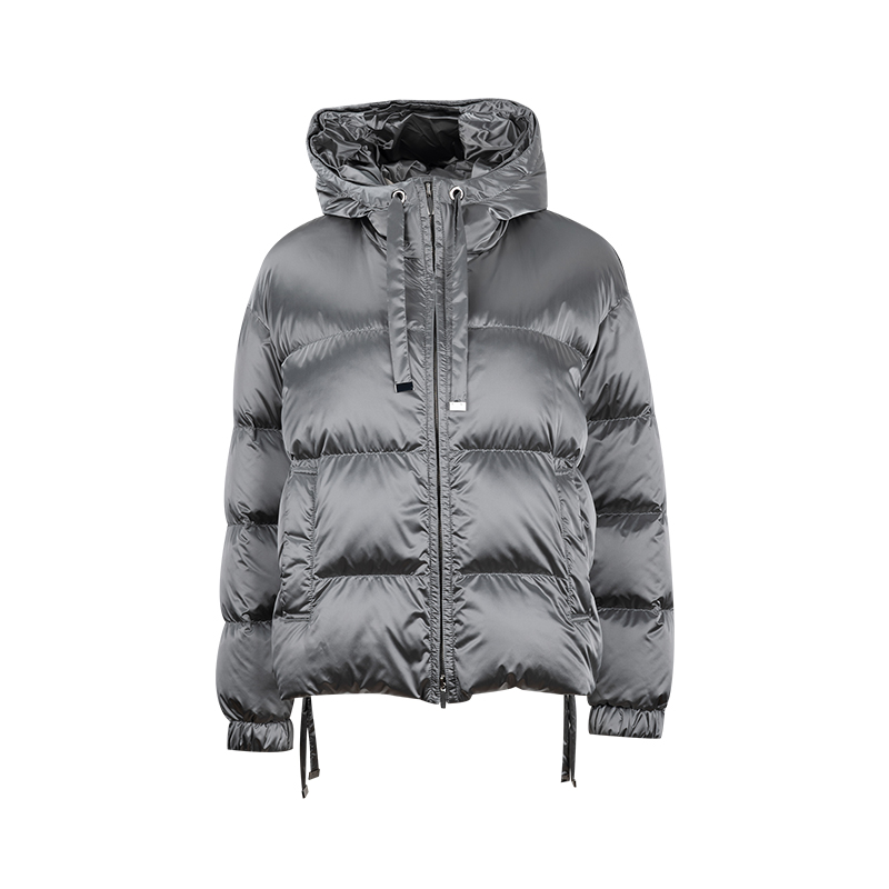 MaxMara女士休闲鹅绒连帽羽绒服