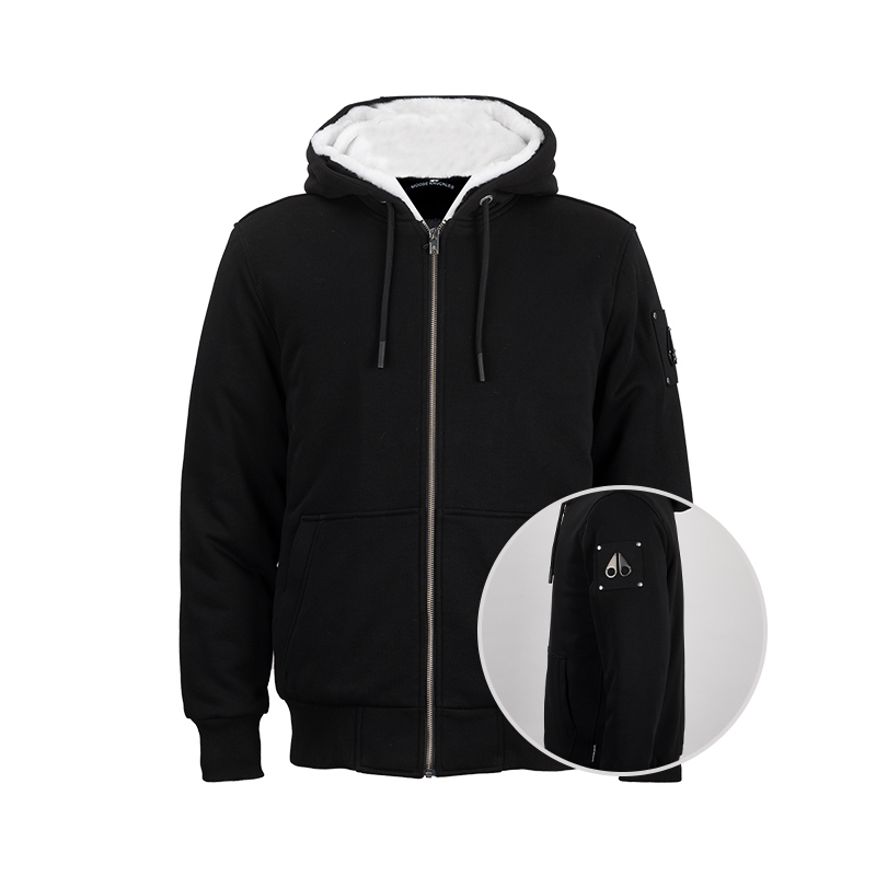 MOOSEKNUCKLES男士毛绒卫衣