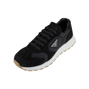 2026年新品 PRADA普拉达Re 男士 Prax小牛皮系带低帮休闲鞋 Nylon