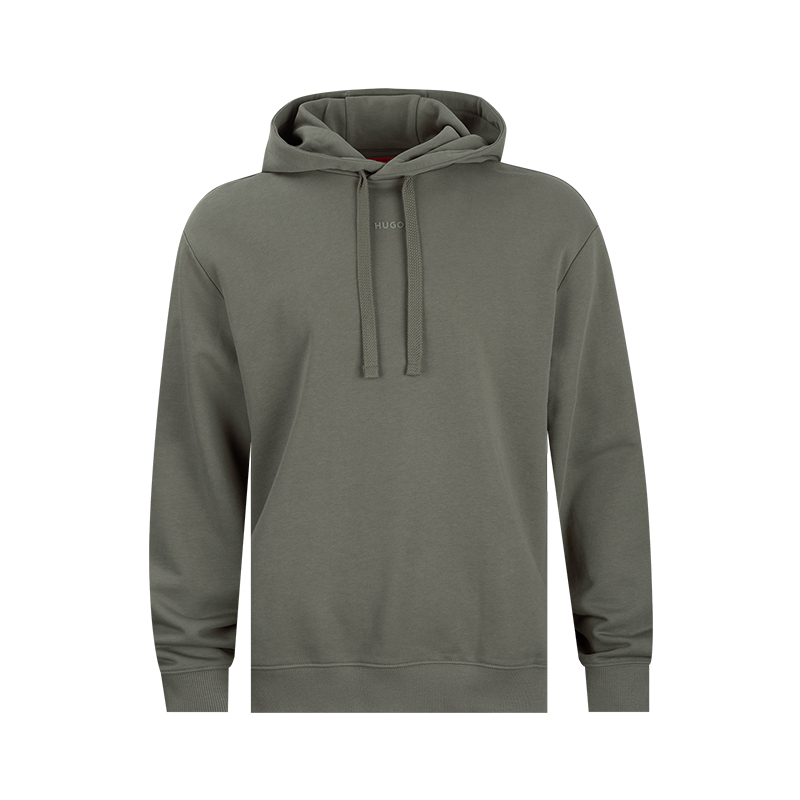雨果博斯男士抽绳连帽长袖卫衣