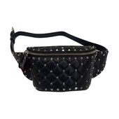 Valentino 陈列品 华伦天奴拉链胸包腰包女士XY