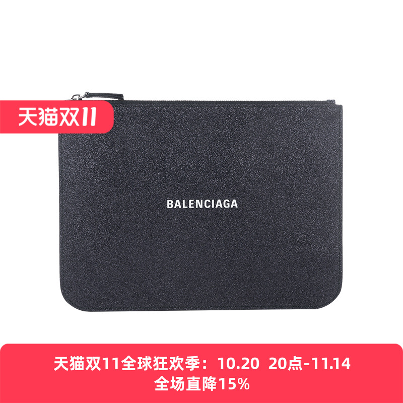 巴黎世家男女同款徽标钱包手拿包