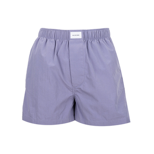 促销 Balenciaga巴黎世家女士标贴纯色棉质休闲短裤 女夏季