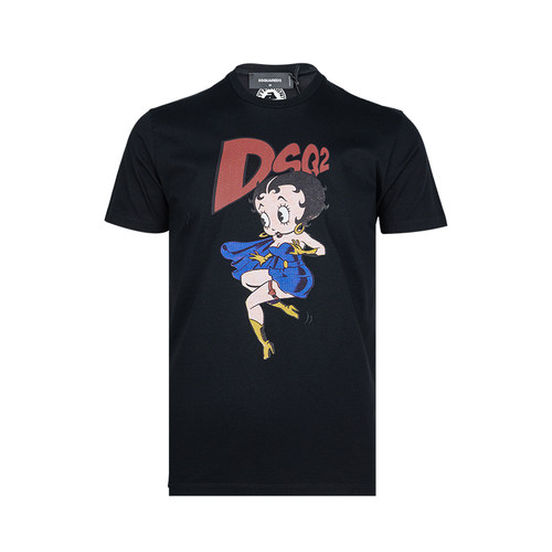 Dsquared2全棉短袖T恤男