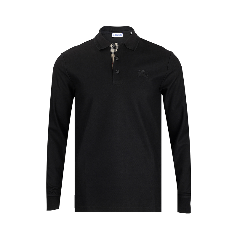 BURBERRY男士长袖POLO衫