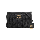 MiuMiu 缪缪女士经典 字母LOGO单肩斜挎包女推选