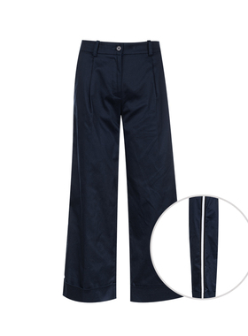 PAROSH女士低腰九分裤休闲裤钜惠XY