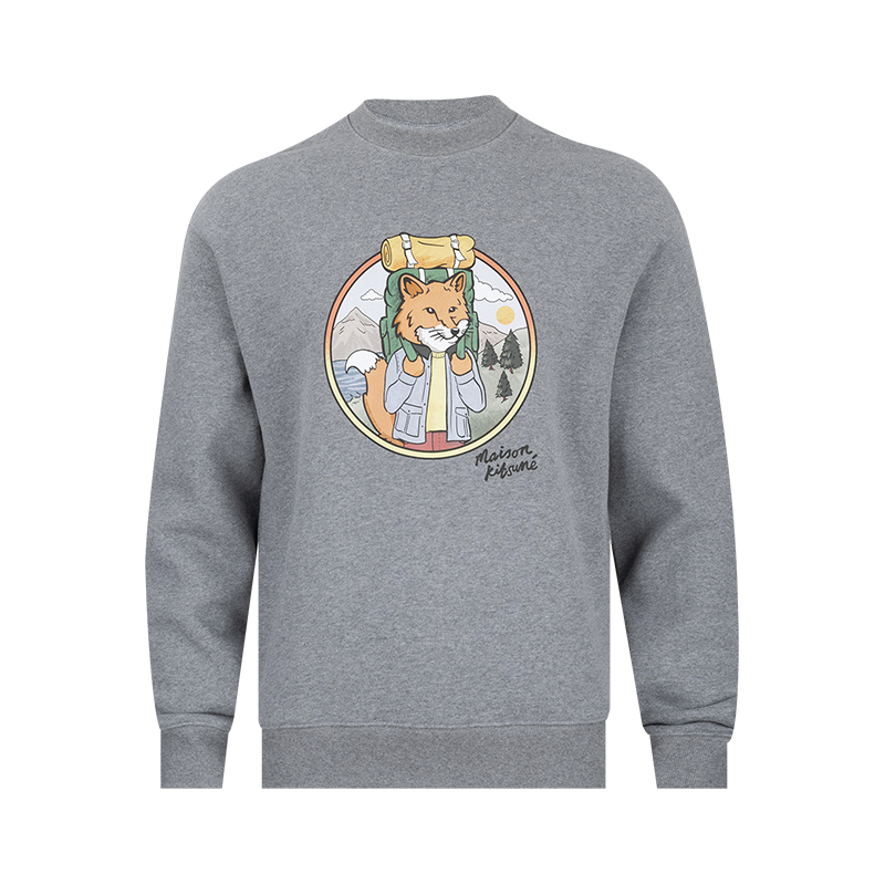 MaisonKitsune男士狐狸印花卫衣