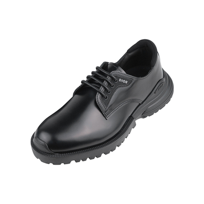 迪奥男士圆头系带通勤休闲皮鞋
